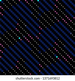 Abstract halftone background pattern. Geometric colorful vector line illustration