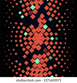 Abstract halftone background pattern. Geometric colorful vector line illustration