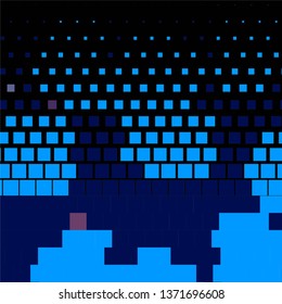 Abstract halftone background pattern. Geometric colorful vector line illustration