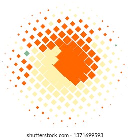 Abstract halftone background pattern. Geometric colorful vector line illustration