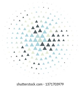 Abstract halftone background pattern. Geometric colorful vector line illustration