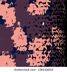 Abstract halftone background pattern. Geometric colorful vector line illustration