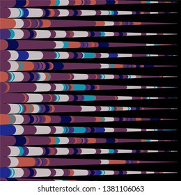 Abstract halftone background pattern. Geometric colorful vector line illustration