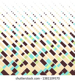 Abstract halftone background pattern. Geometric colorful vector line illustration