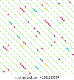 Abstract halftone background pattern. Geometric colorful vector line illustration