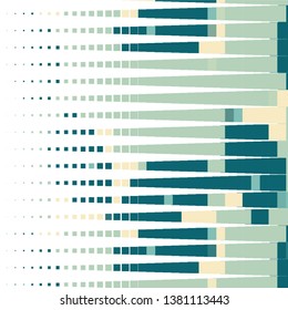 Abstract halftone background pattern. Geometric colorful vector line illustration