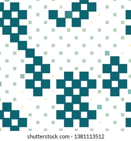 Abstract halftone background pattern. Geometric colorful vector line illustration