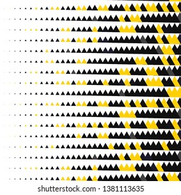 Abstract halftone background pattern. Geometric colorful vector line illustration