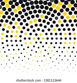 Abstract halftone background pattern. Geometric colorful vector line illustration