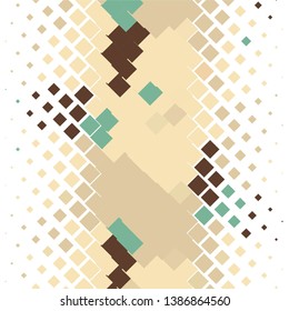 Abstract halftone background pattern. Geometric colorful vector line illustration