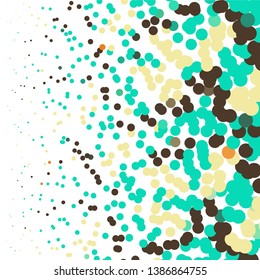 Abstract halftone background pattern. Geometric colorful vector line illustration