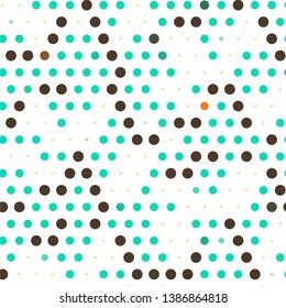 Abstract halftone background pattern. Geometric colorful vector line illustration