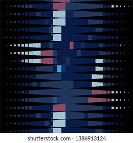 Abstract halftone background pattern. Geometric colorful vector line illustration