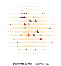 Abstract halftone background pattern. Geometric colorful vector line illustration