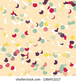 Abstract halftone background pattern. Geometric colorful vector line illustration