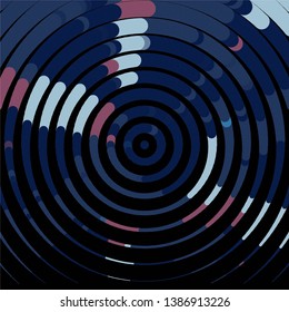 Abstract halftone background pattern. Geometric colorful vector line illustration