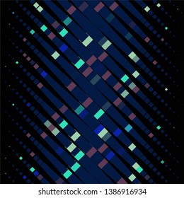 Abstract halftone background pattern. Geometric colorful vector line illustration
