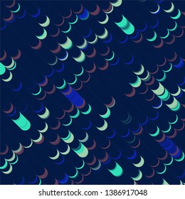 Abstract halftone background pattern. Geometric colorful vector line illustration
