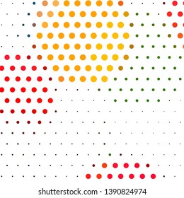Abstract halftone background pattern. Geometric colorful vector line illustration