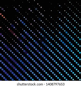 Abstract halftone background pattern. Geometric colorful vector line illustration