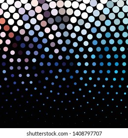 Abstract halftone background pattern. Geometric colorful vector line illustration