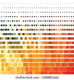 Abstract halftone background pattern. Geometric colorful vector line illustration