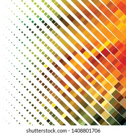 Abstract halftone background pattern. Geometric colorful vector line illustration