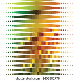 Abstract halftone background pattern. Geometric colorful vector line illustration