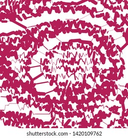 Abstract halftone background pattern. Geometric colorful vector line illustration