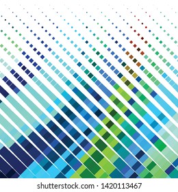 Abstract halftone background pattern. Geometric colorful vector line illustration