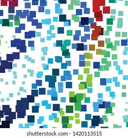 Abstract halftone background pattern. Geometric colorful vector line illustration