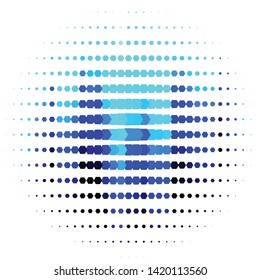 Abstract halftone background pattern. Geometric colorful vector line illustration