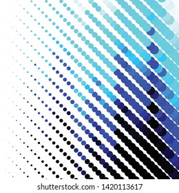 Abstract halftone background pattern. Geometric colorful vector line illustration