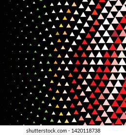 Abstract halftone background pattern. Geometric colorful vector line illustration