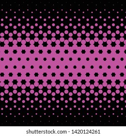 Abstract halftone background pattern. Geometric colorful vector line illustration