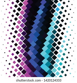 Abstract halftone background pattern. Geometric colorful vector line illustration