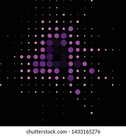 Abstract halftone background pattern. Geometric colorful vector line illustration