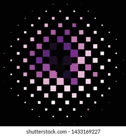 Abstract halftone background pattern. Geometric colorful vector line illustration