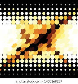 Abstract halftone background pattern. Geometric colorful vector line illustration