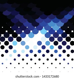 Abstract halftone background pattern. Geometric colorful vector line illustration