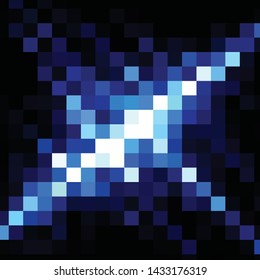 Abstract halftone background pattern. Geometric colorful vector line illustration