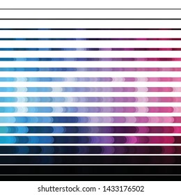 Abstract halftone background pattern. Geometric colorful vector line illustration