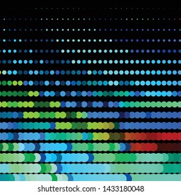 Abstract halftone background pattern. Geometric colorful vector line illustration