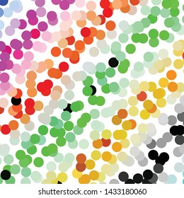 Abstract halftone background pattern. Geometric colorful vector line illustration