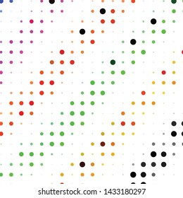 Abstract halftone background pattern. Geometric colorful vector line illustration