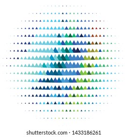 Abstract halftone background pattern. Geometric colorful vector line illustration