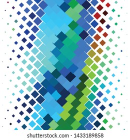 Abstract halftone background pattern. Geometric colorful vector line illustration