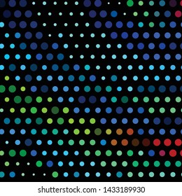 Abstract halftone background pattern. Geometric colorful vector line illustration