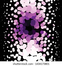 Abstract halftone background pattern. Geometric colorful vector line illustration