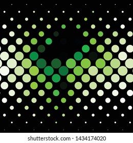 Abstract halftone background pattern. Geometric colorful vector line illustration